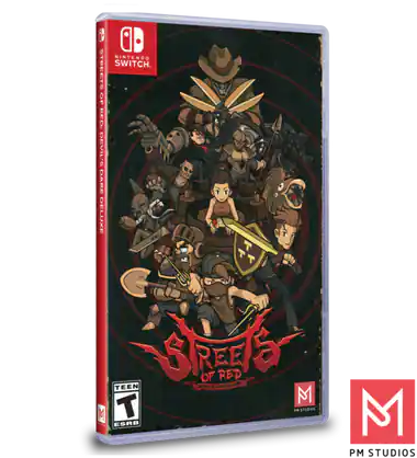 NINTENDO SWITCH
STREETS OF RED
DELUXE
TEEN M
ESRB - T (Teen 13+)