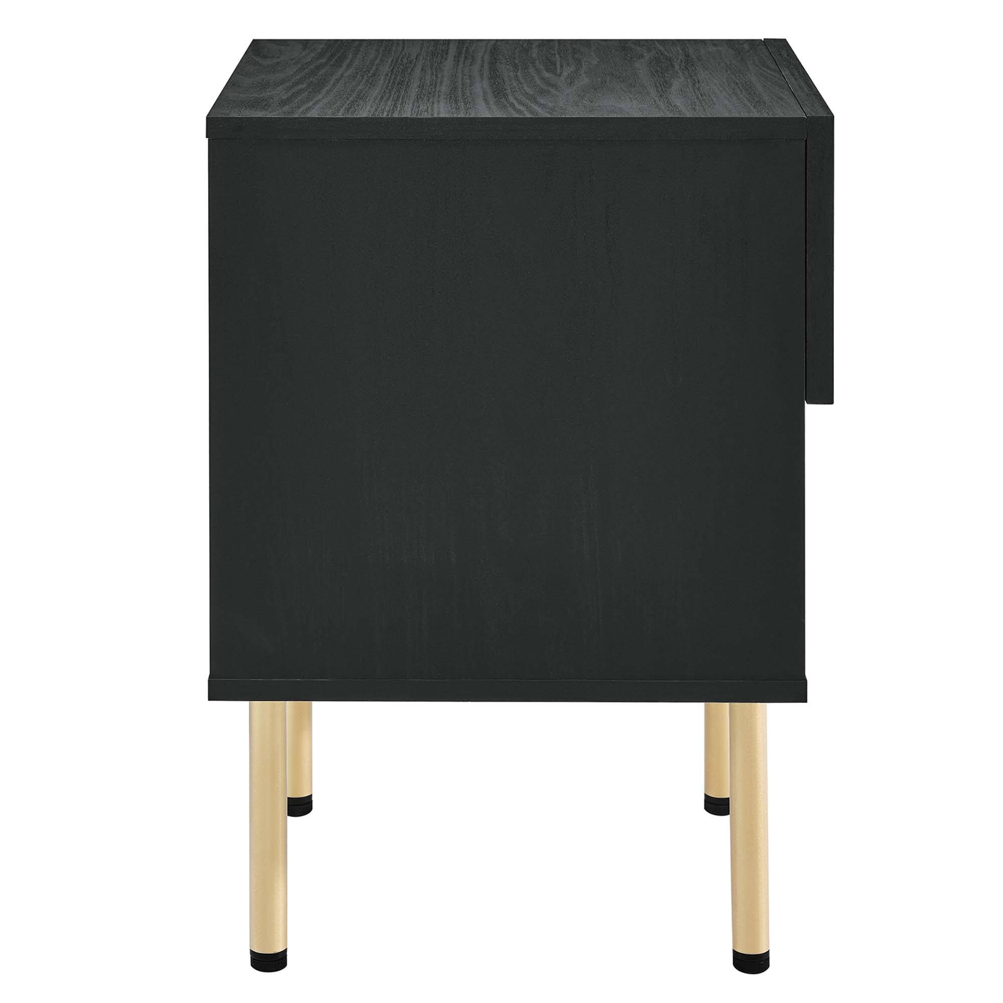 Alt View 1. Modway - Chaucer Nightstand by Modway - Black.