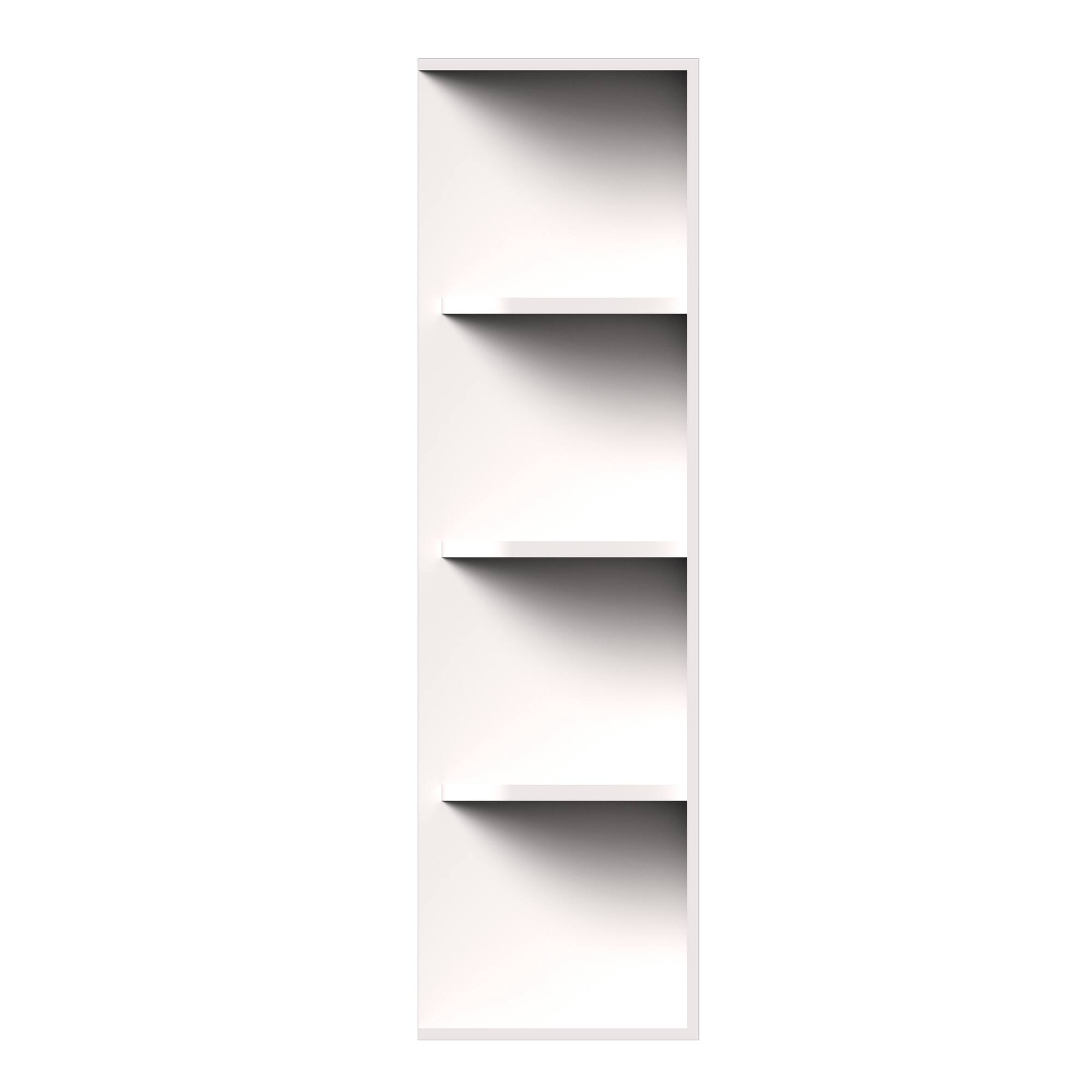 Alt View 2. Boyel Living - 9-in W x 42-in H x 12-in D Shaker RTA Kitchen Wall End Open Shelf Cabinet - Charcoal Blue.