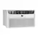 Alt View 1. Frigidaire - Frigidaire 230V 14,000 BTU 700 Sq. Ft. In Wall Air Conditioner with 10,600 BTU Supplemental Heat - White.