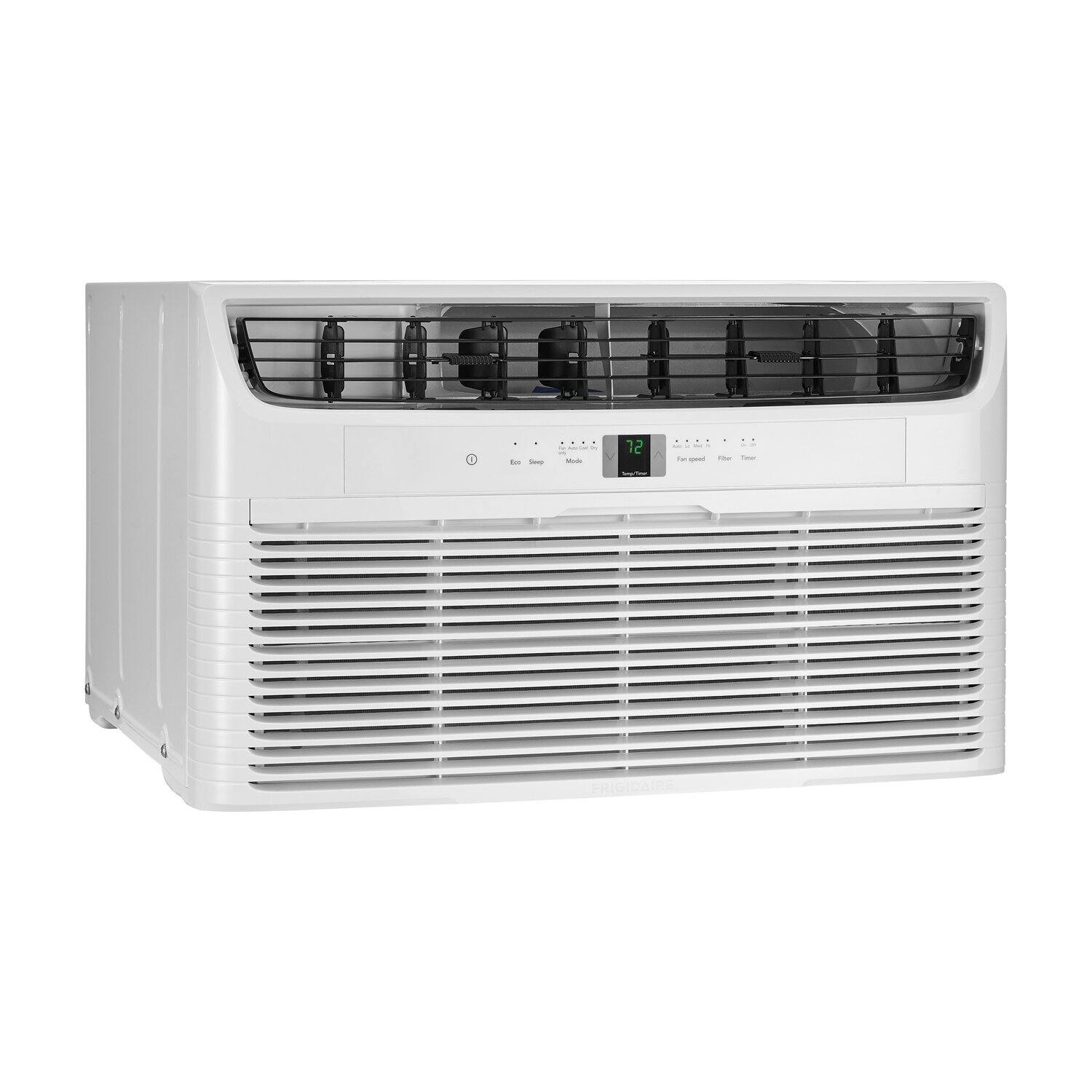 Alt View 1. Frigidaire - Frigidaire 230V 14,000 BTU 700 Sq. Ft. Wall Air Conditioner with 10,600 BTU Supplemental Heat - White.