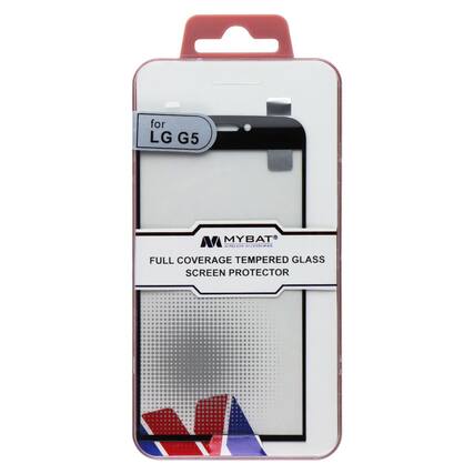 for LG G5
MYBAT
WIRELESS ACCESSORIES
FULL COVERAGE TEMPERED GLASS SCREEN PROTECTOR