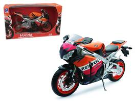 2009 Honda CBR1000RR "Repsol" 1/6 Diecast Motorcycle Model by New Ray - Multicolor