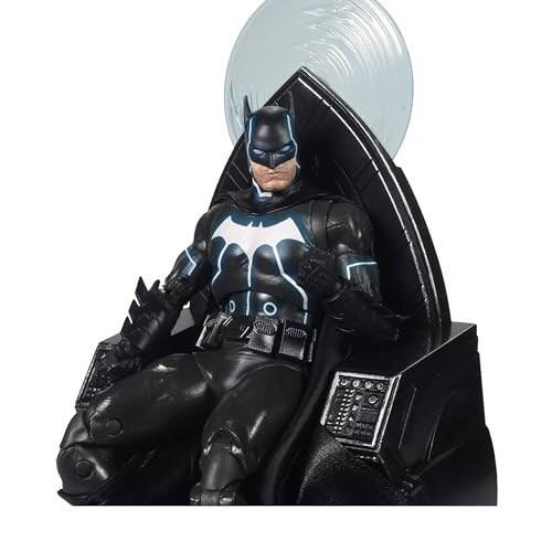 Alt View 5. McFarlane Toys - McFarlane Toys: DC Multiverse - Batman with Mobius Chair - 7" Action Figure.