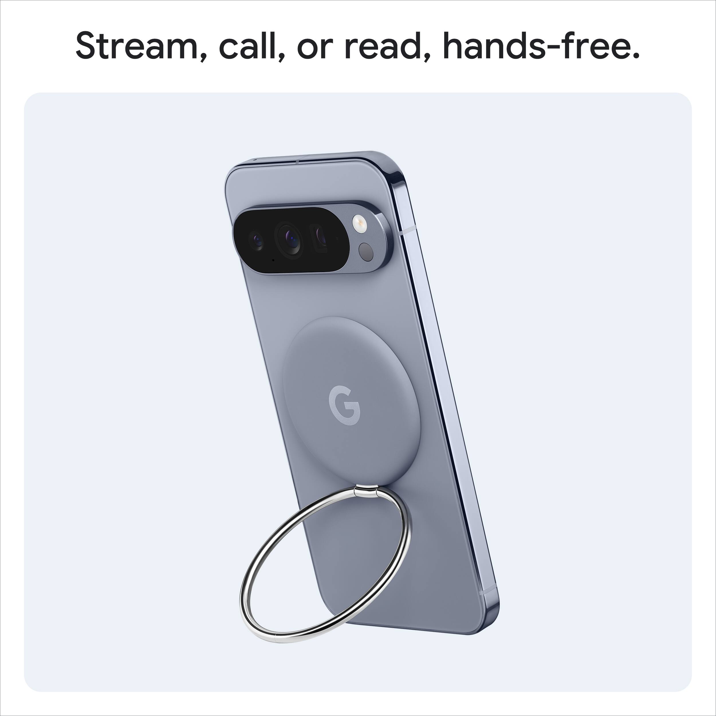 Stream, call, or read, hands-free.