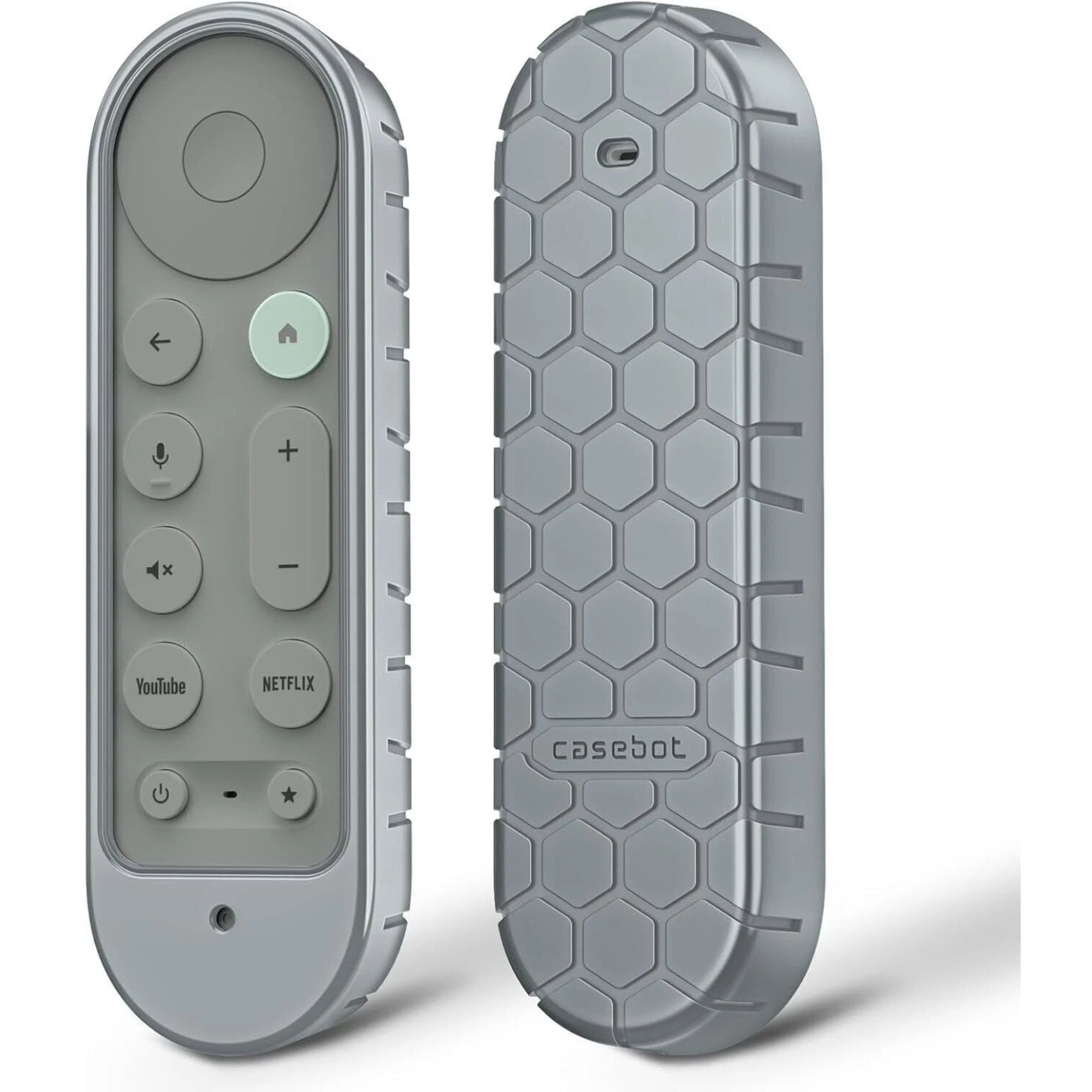 Kitcheniva - Protective Case Cover for Google TV Streamer 4K Voice Search Remote 2024 Silicone Anti-Slip Shockproof Hazel - Hazel