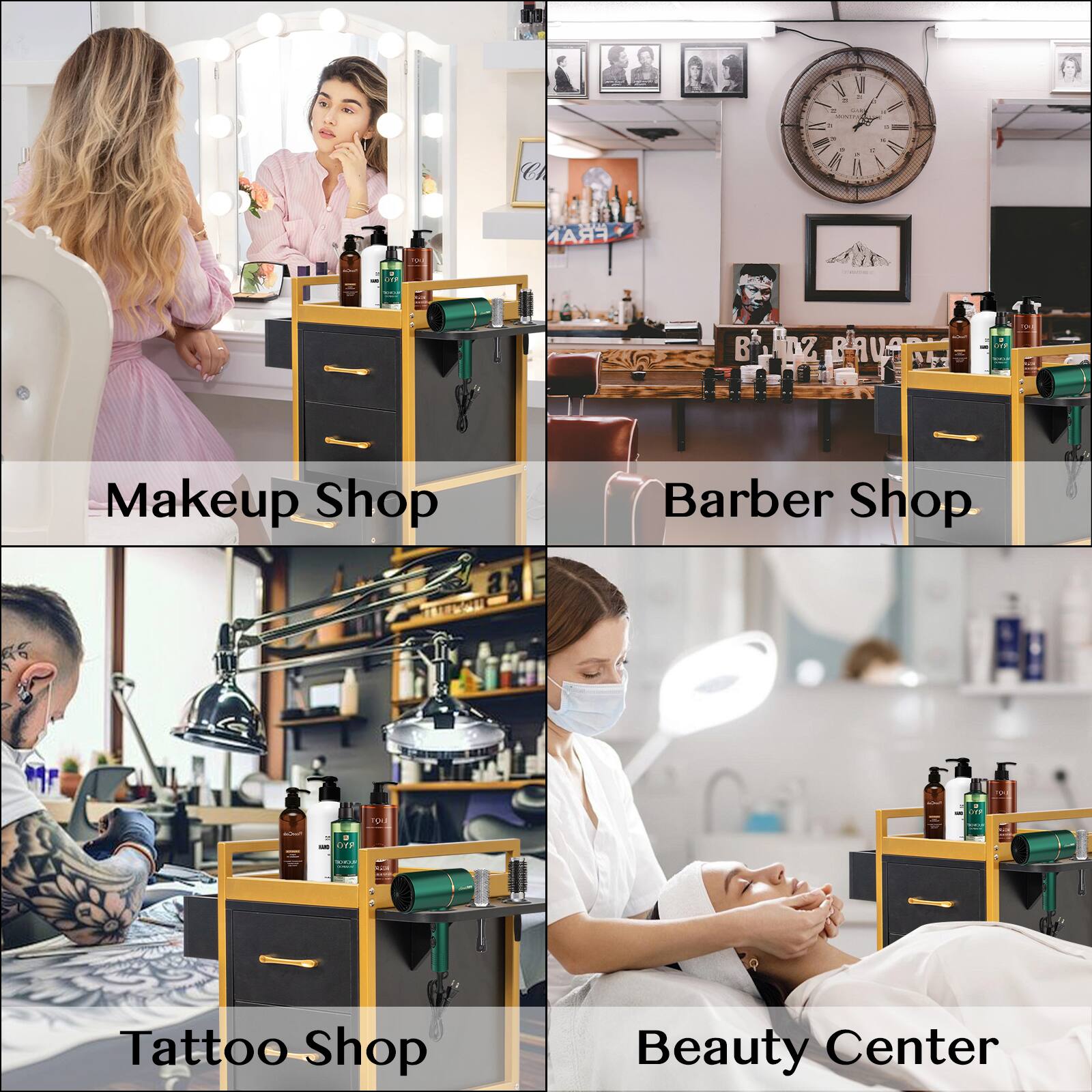 Makeup Shop  
Barber Shop  
Tattoo Shop  
Beauty Center