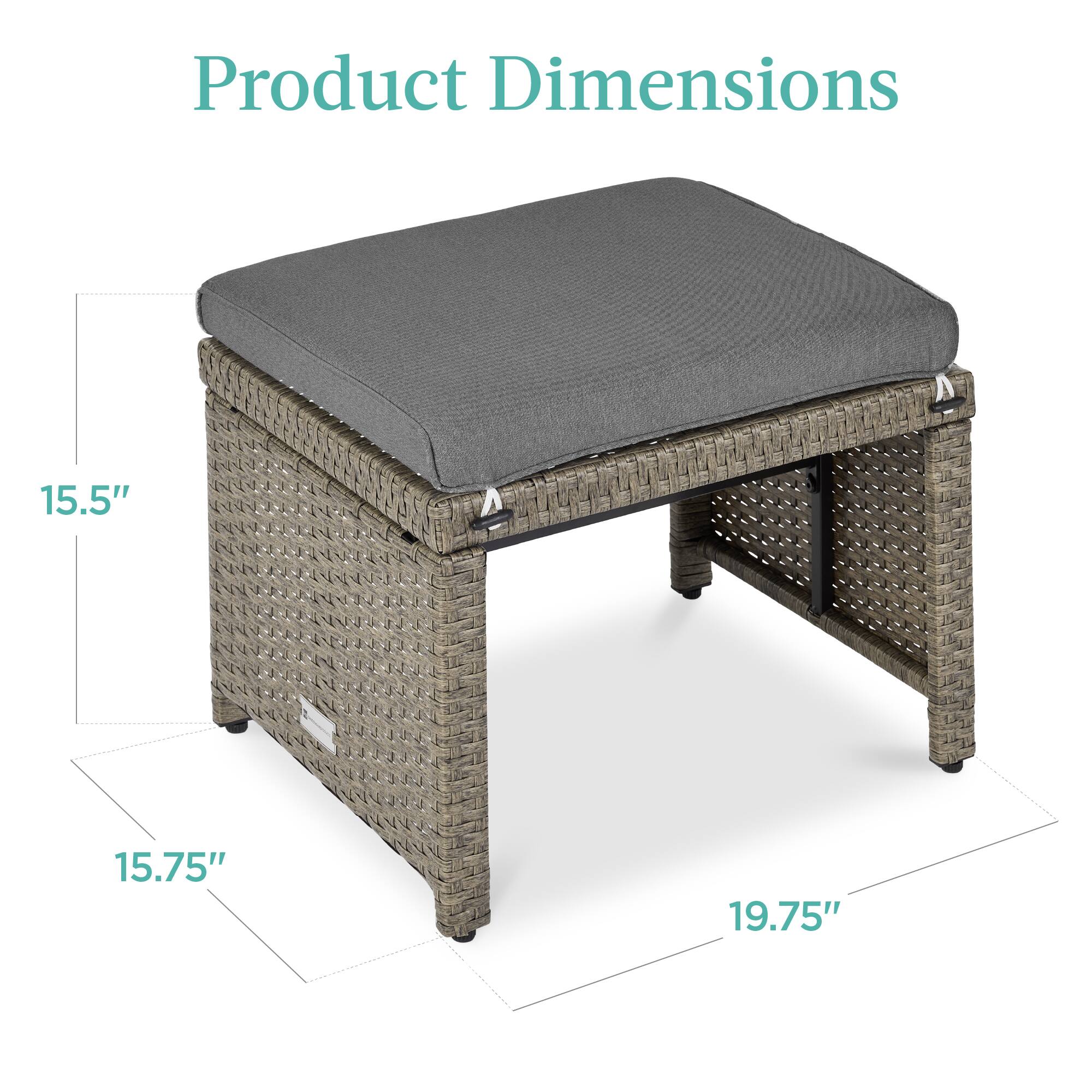 Product Dimensions

15.5"  
15.75"  
19.75"