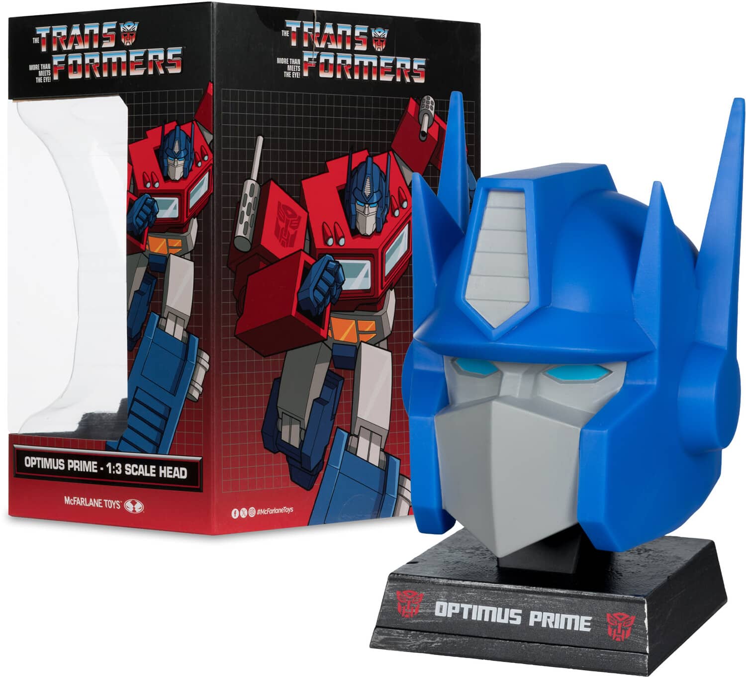 McFarlane Toys - Transformers - 1:3 Scale Replica Bust - Optimus Prime - COLLECTIBLES - Multicolor