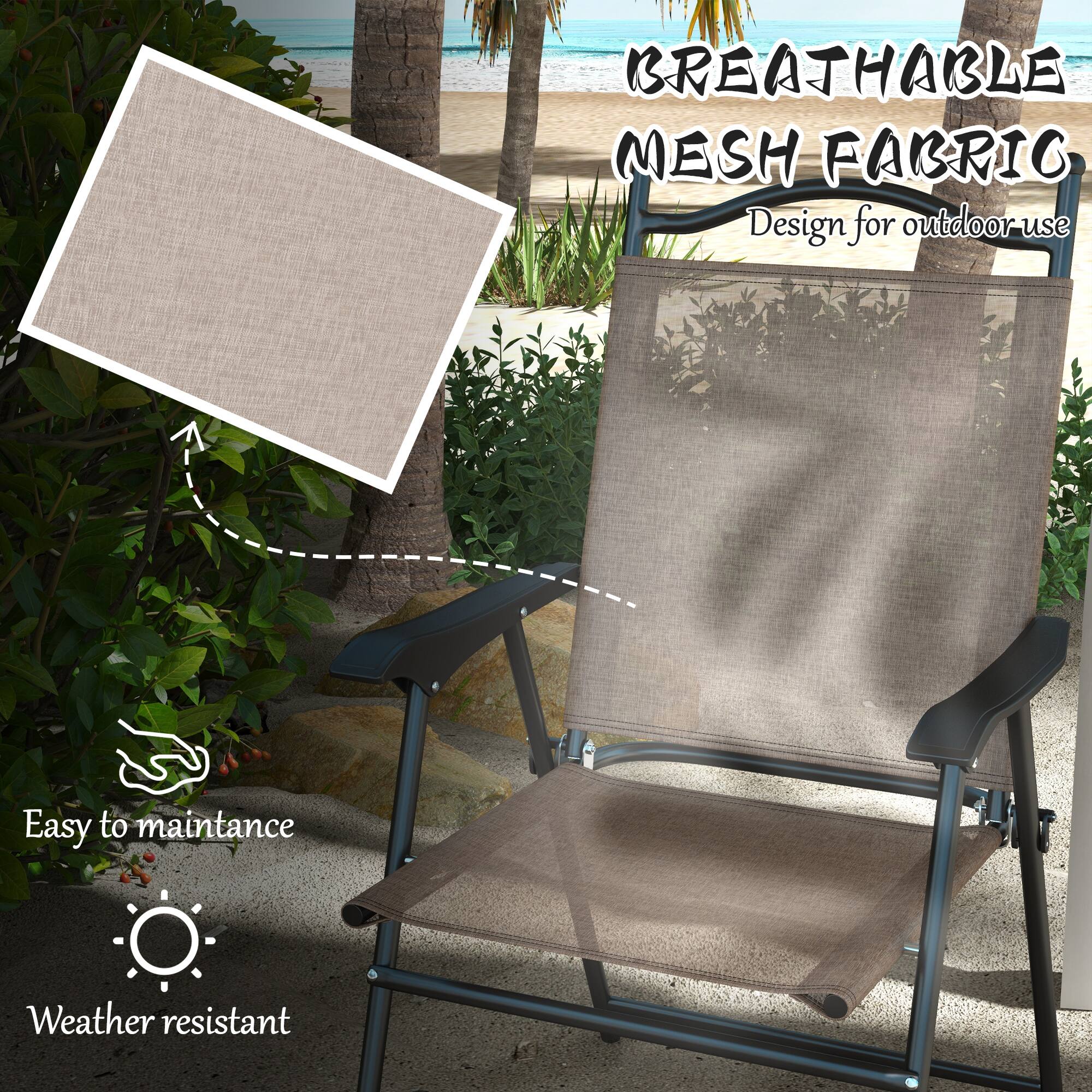 BREATHABLE MESH FABRIC Design for outdoor use Easy to maintenance Weather resistant