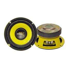 Pyle - PLG54 5'' 200-Watt DJ Pro Audio Mid Bass Woofer (Yellow/Black) (Single)