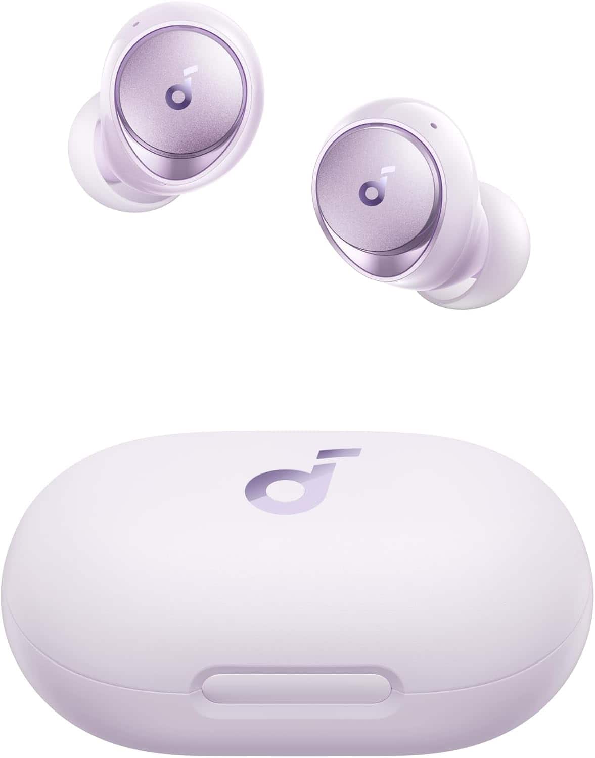 Soundcore - by Anker Space A40 Adaptive Active Noise Cancelling Earbuds - Purple
