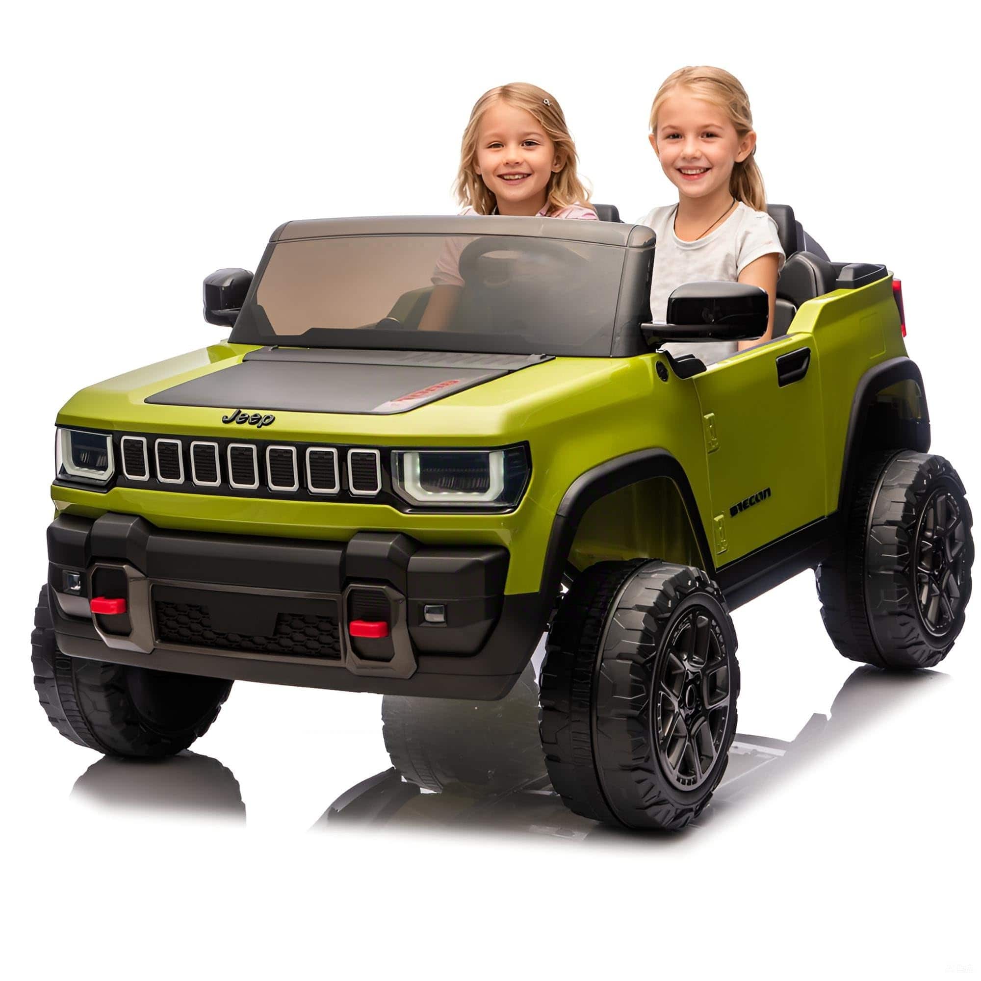 Photos - Ride-On Car Electric Acekool - 24V 2-Seater Kids  Truck, Licensed  with Remote Control, Triple Speeds, LED Lights & Bluetooth 