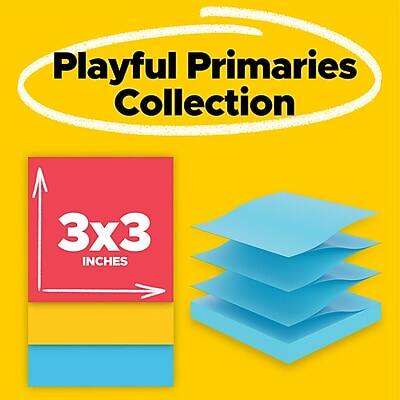 Playful Primaries Collection  
3x3 Inches