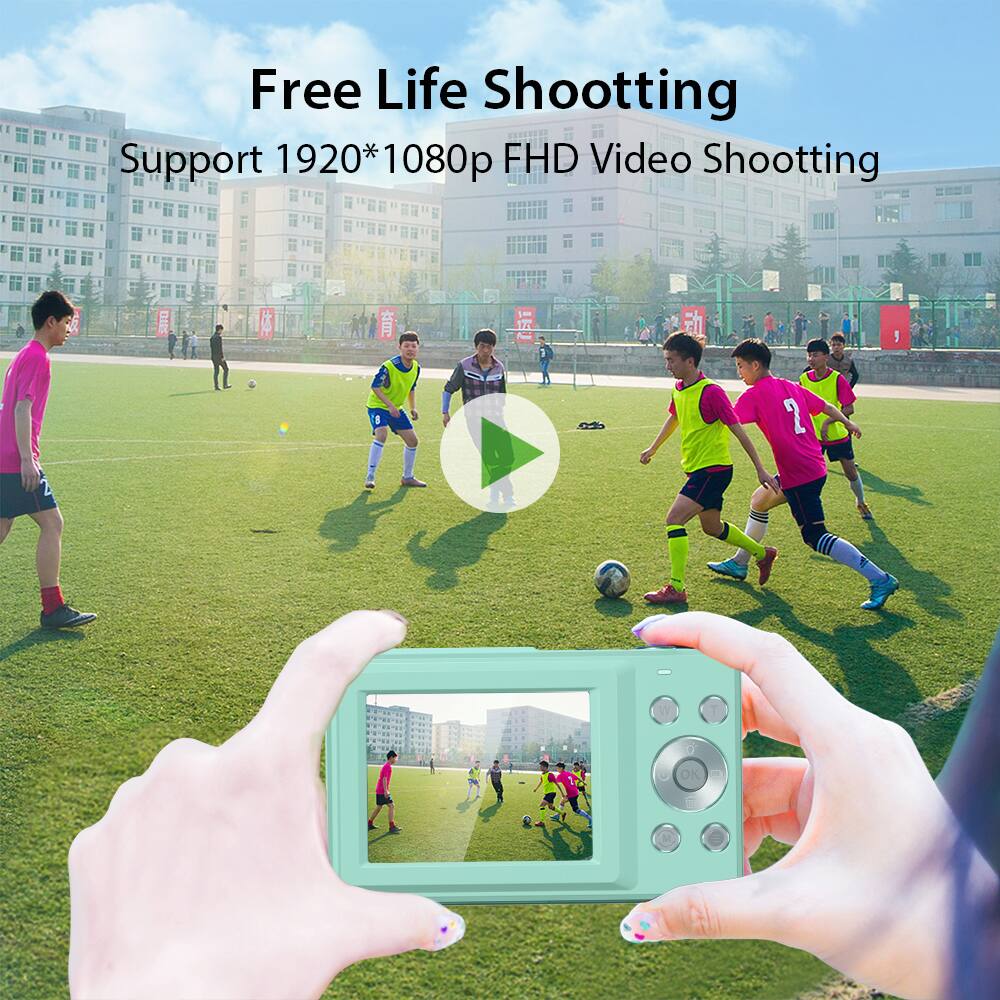 Free Life Shooting  
Support 1920*1080p FHD Video Shooting