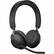 Front. Jabra - Jabra Evolve2 65 Headset - Microsoft Teams Certification - Stereo - Wireless - Bluetooth - 98.4 ft - On-ear - Blue.