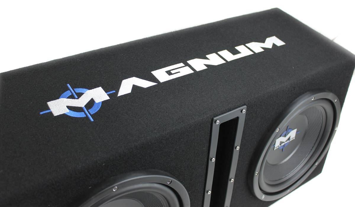 Alt View 3. MTX - MTX Magnum MB210SP 10-Inch 400W RMS Dual Loaded Subwoofer Sub Box System Package - Black.