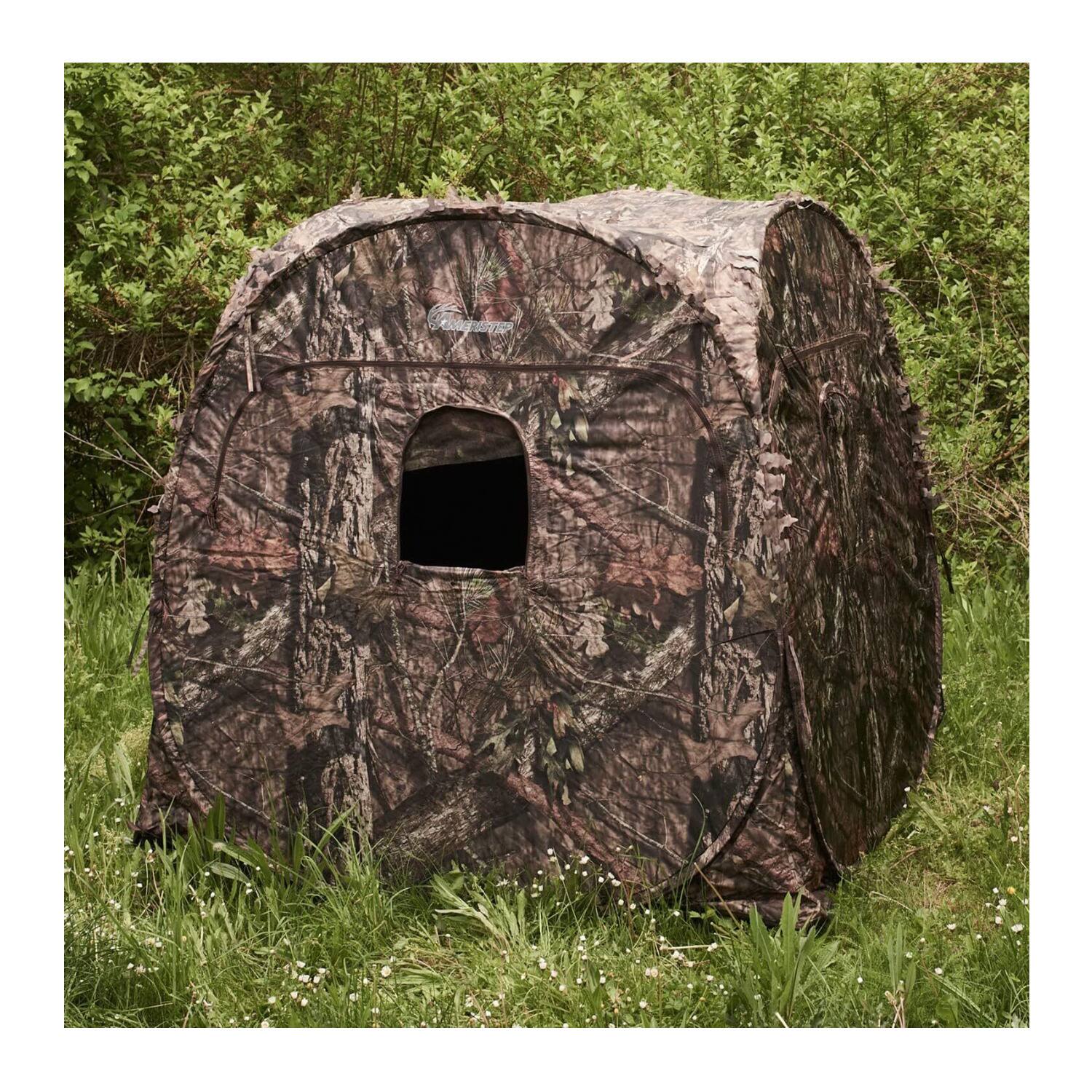 Back. Ameristep - Ameristep Doghouse Blind with Multiple Windows (One Size) - Black.