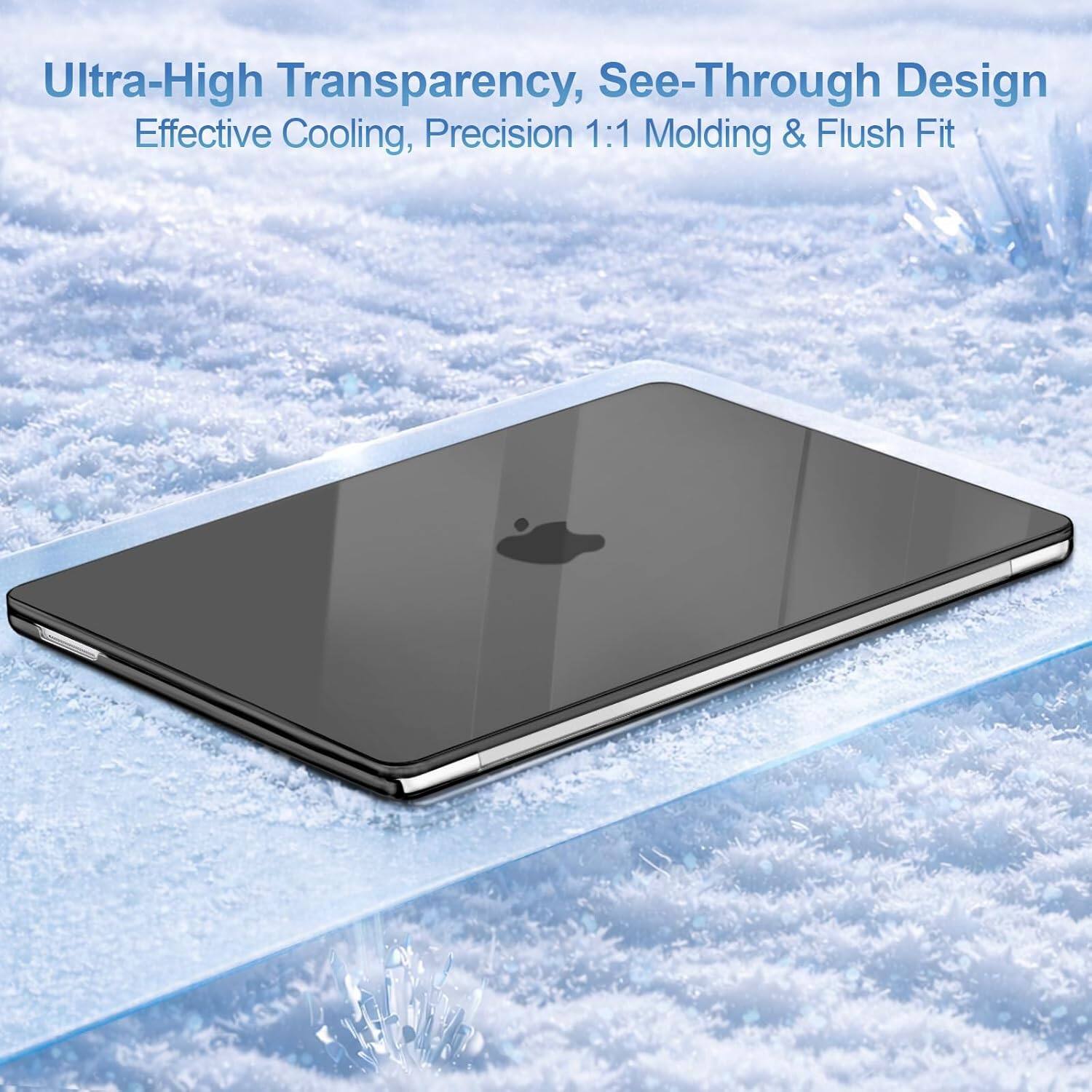 Ultra-High Transparency, See-Through Design  
Effective Cooling, Precision 1:1 Molding & Flush Fit