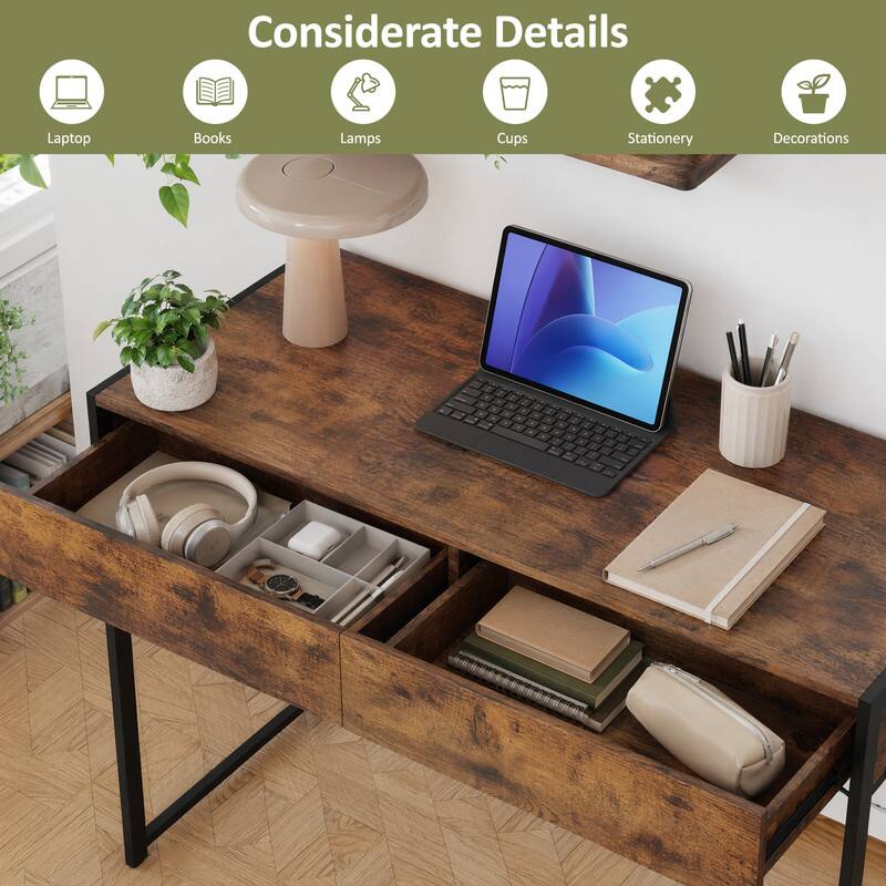 Considerate Details

Laptop
Books
Lamps
Cups
Stationery
Decorations