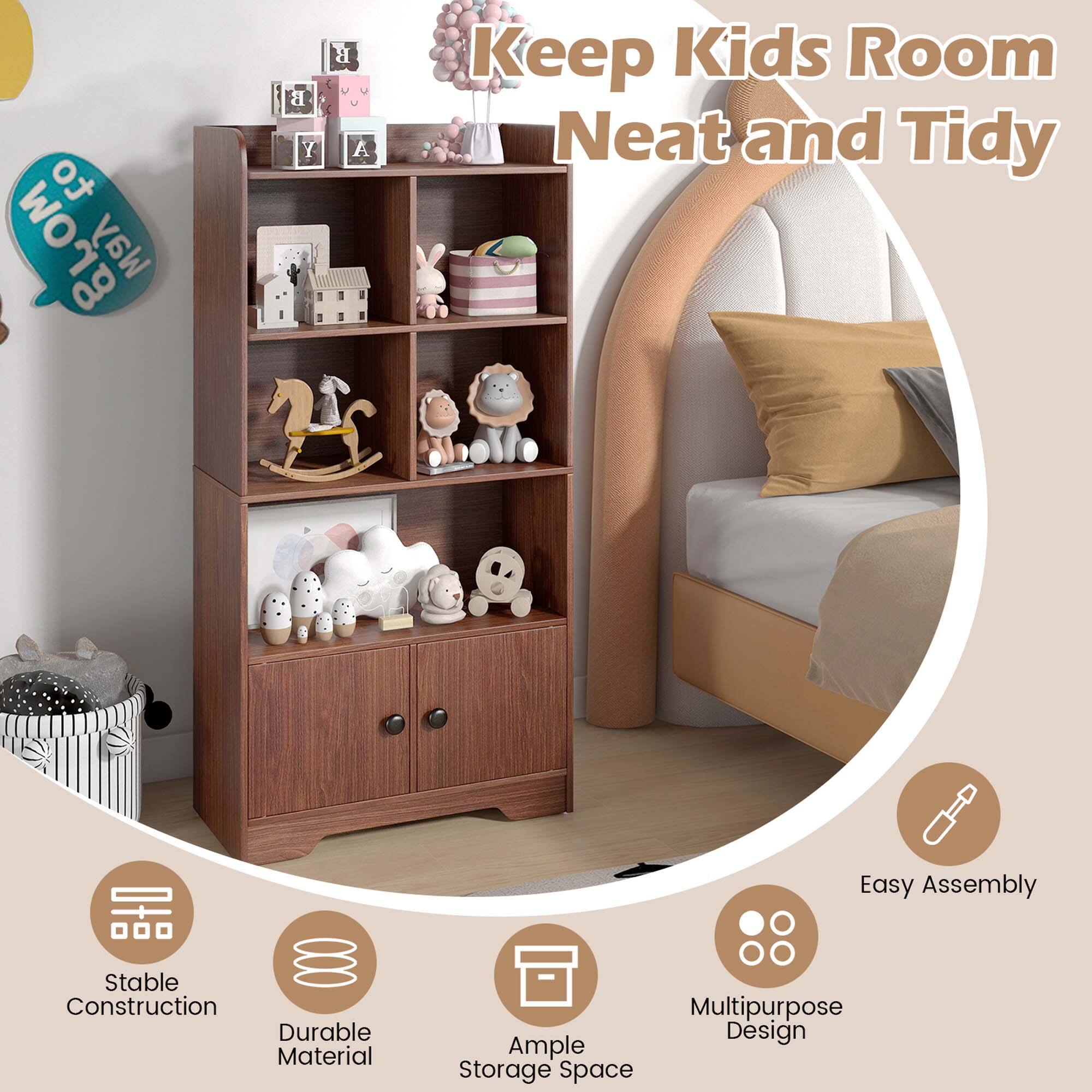 Keep Kids Room Neat and Tidy. Easy Assembly. Stable Construction. Durable Material. Multipurpose Design. Ample Storage Space.