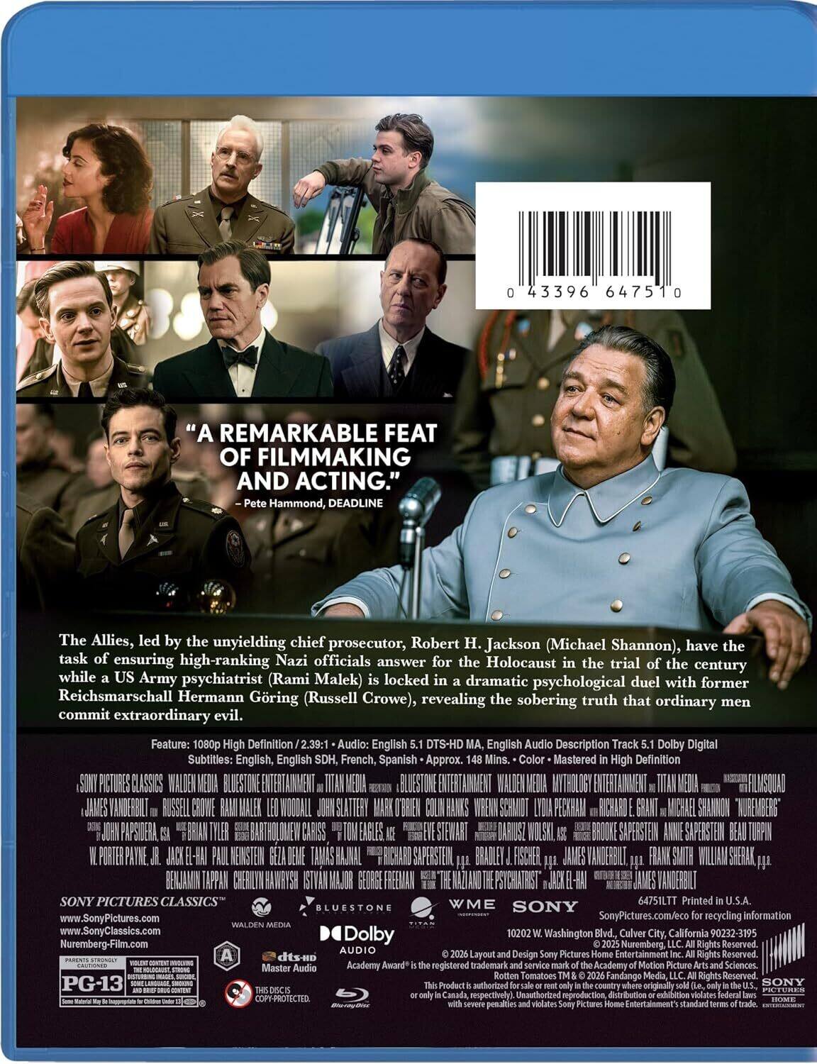 Alt View 1. Nuremberg   - BLU-RAY.