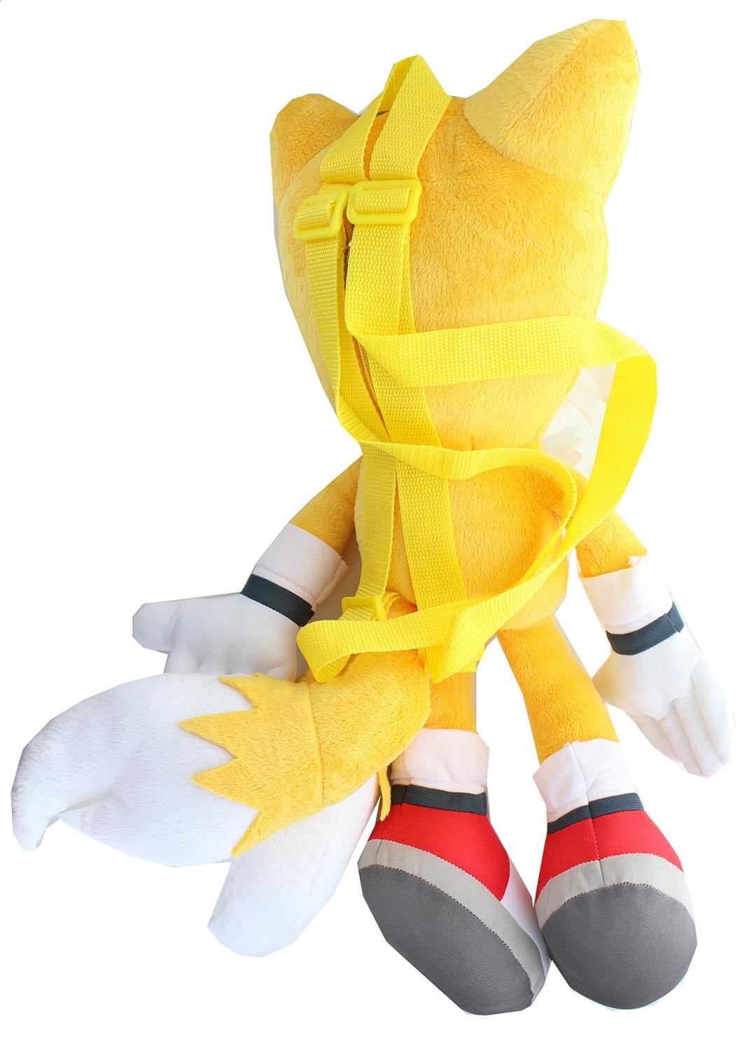 Alt View 10. Accessory Innovations Company - Sonic the Hedgehog Tails 17 Inch Plush Backpack - Yellow.