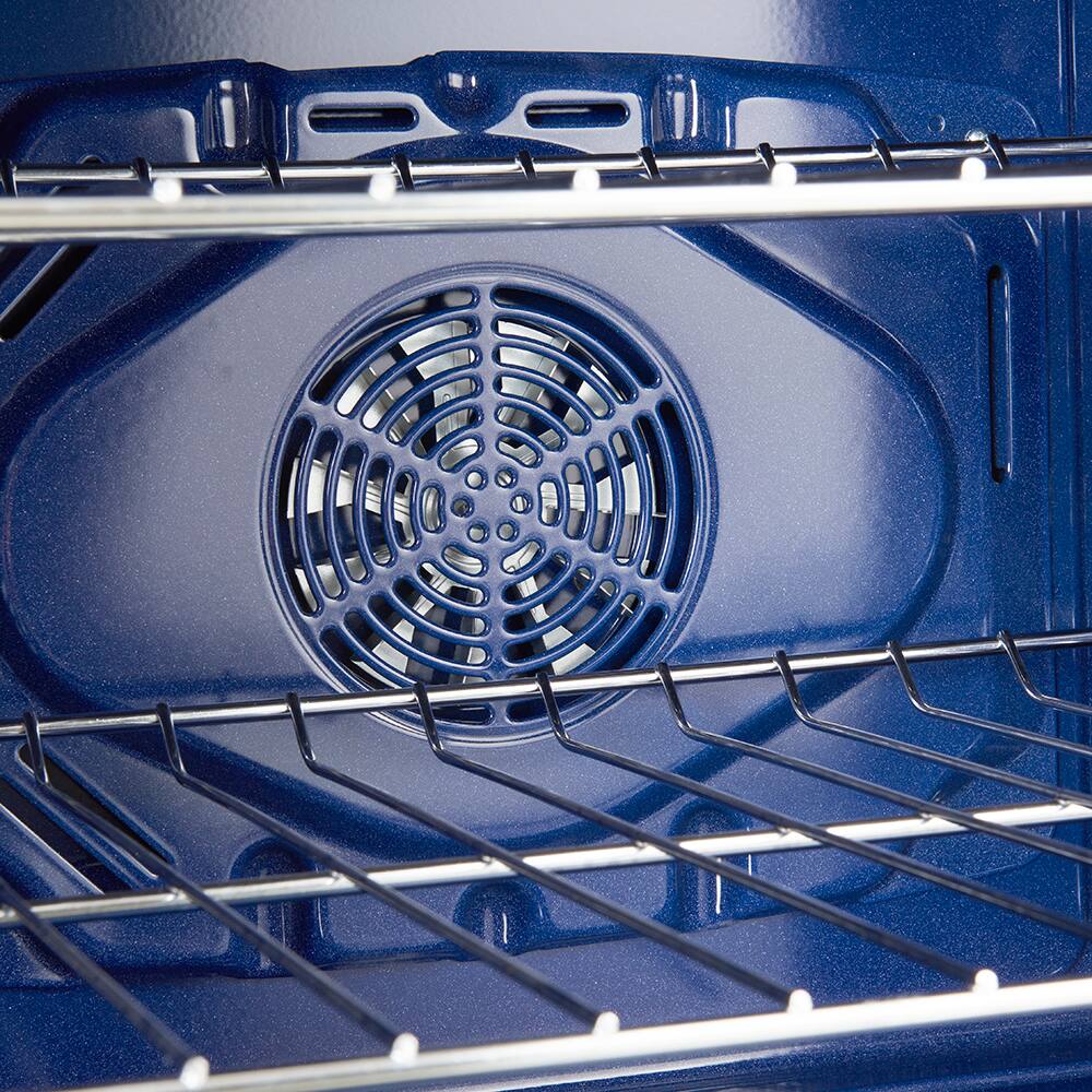 Alt View 11. Forno Appliances - Leonardo Espresso 5 cu. ft. Slide-In Electric Induction Convection Range with Customizable Hardware - White.