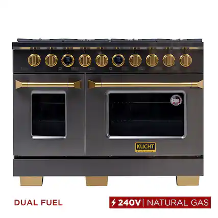- O 150 120% C 5 125 8888 8088 8888 8888 EAR
KUCHT Professional DUAL FUEL 240V | NATURAL GAS
DUAL FUEL
240V | NATURAL GAS
