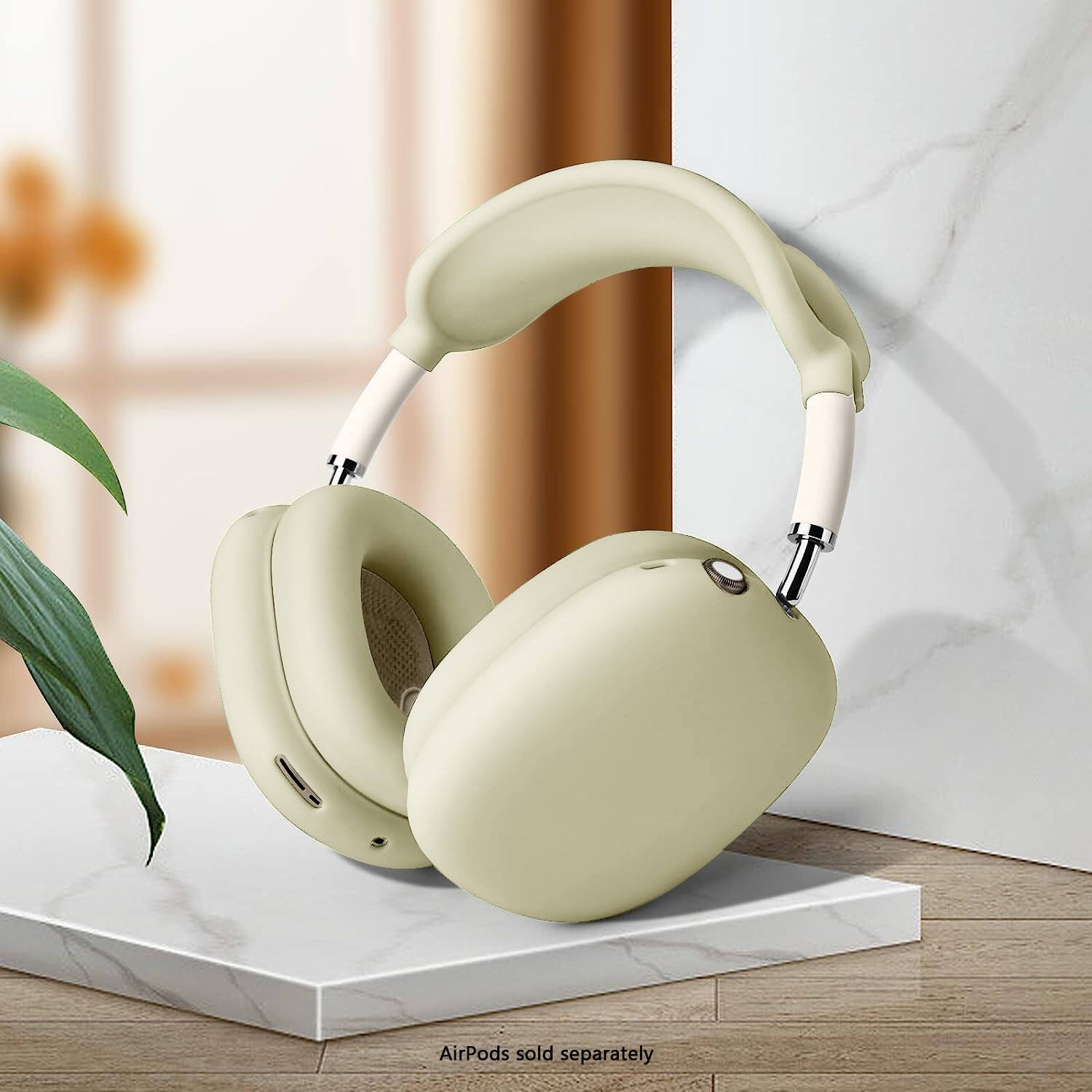 AirPods sold separately.