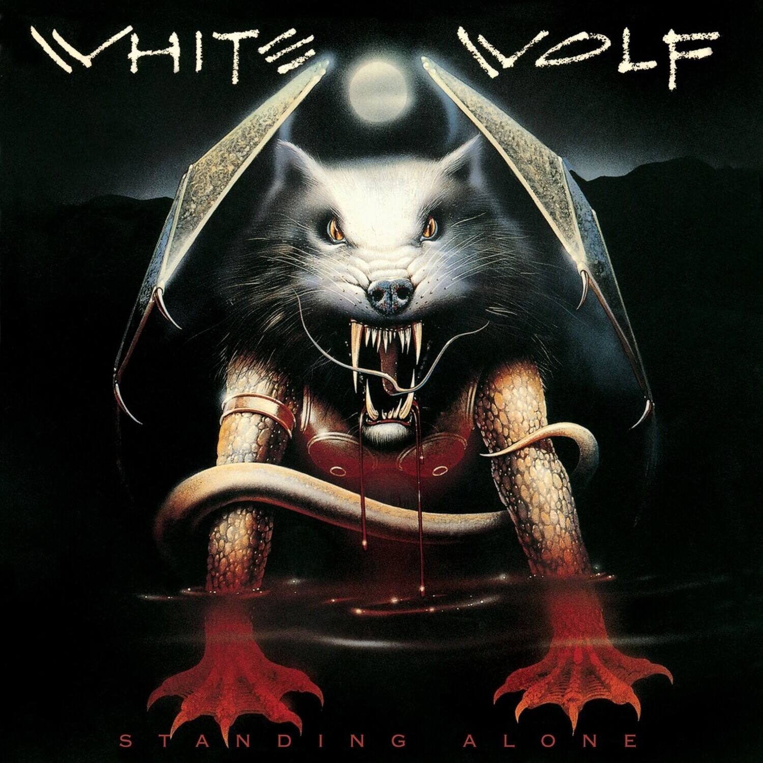 WHITE WOLF  
STANDING ALONE