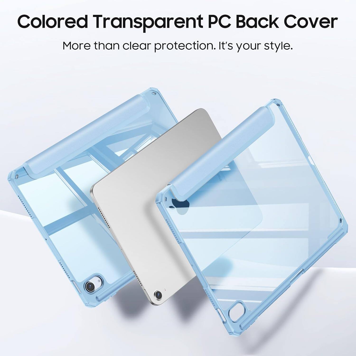 Colored Transparent PC Back Cover  
More than clear protection. It's your style.