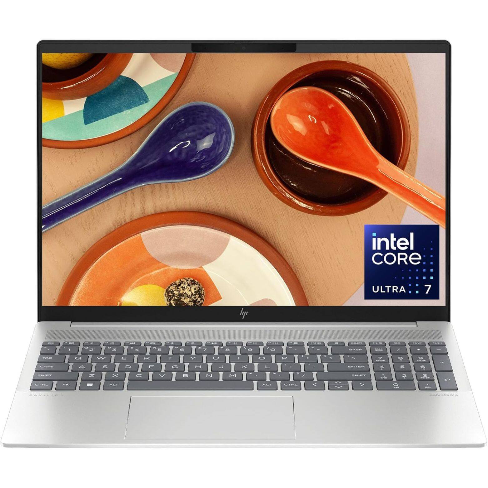 HP - Refurbished Excellent - Pavilion Plus 16-ab1010nr 16" WQXGA Intel Core Ultra 7 155H 3.8 GHz up to 4.8 GHz 16GB 512GB SSD Windows 11 Home - Natural Silver