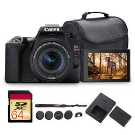 Canon - EOS Rebel SL3 DSLR Camera 18-55mm Lens 24.1MP APS-C WiFi Video Bundle