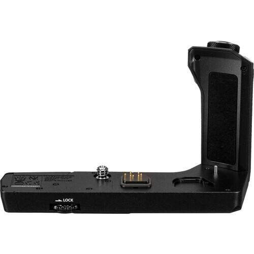 Back. OM System - ECG-5 External Grip for OM-D E-M5 Mark III Camera with Shutter Release Button and Control Dial - Black.