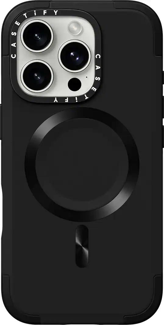 新品未開封 Casetify iPhone16Pro MagSafe ブラック CASETiFY Force Case with MagSafe for Apple iPhone 16 Pro