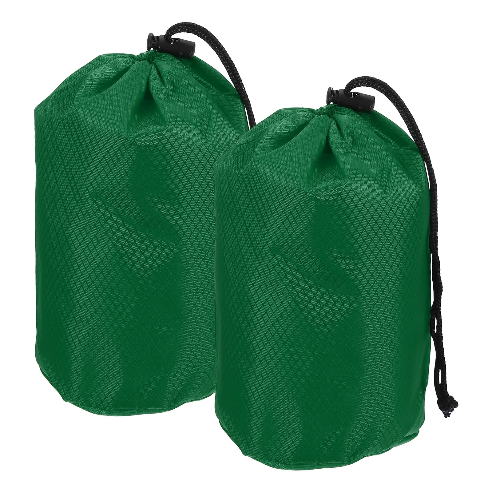 Unique Bargains - Stuff Sack, Portable Waterproof Ultralight Drawstring Dry Bag w/ Toggle, 4x8in, 2pcs for Backpacking/Camping - Dark Green price history on PriceWatchPro