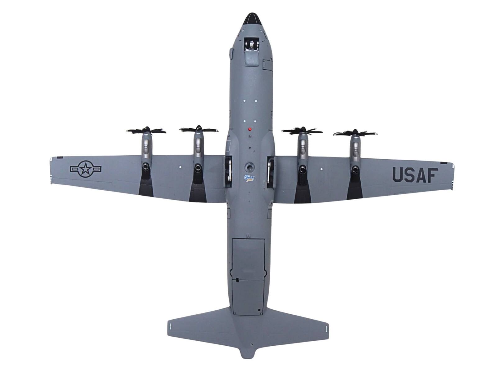 Alt View 5. GeminiJets - Lockheed C-130J-30 Super Hercules Transport Aircraft "Keesler Air Force Base" US Air Force 1/200 Model by GeminiJets.