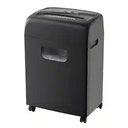 PRIMEPLUS - Paper Shredder, Cross-cut Paper Shredder 18-Sheet High Security Level P-4 Heavy Duty Paper/Card Shredder for Home Office - Black