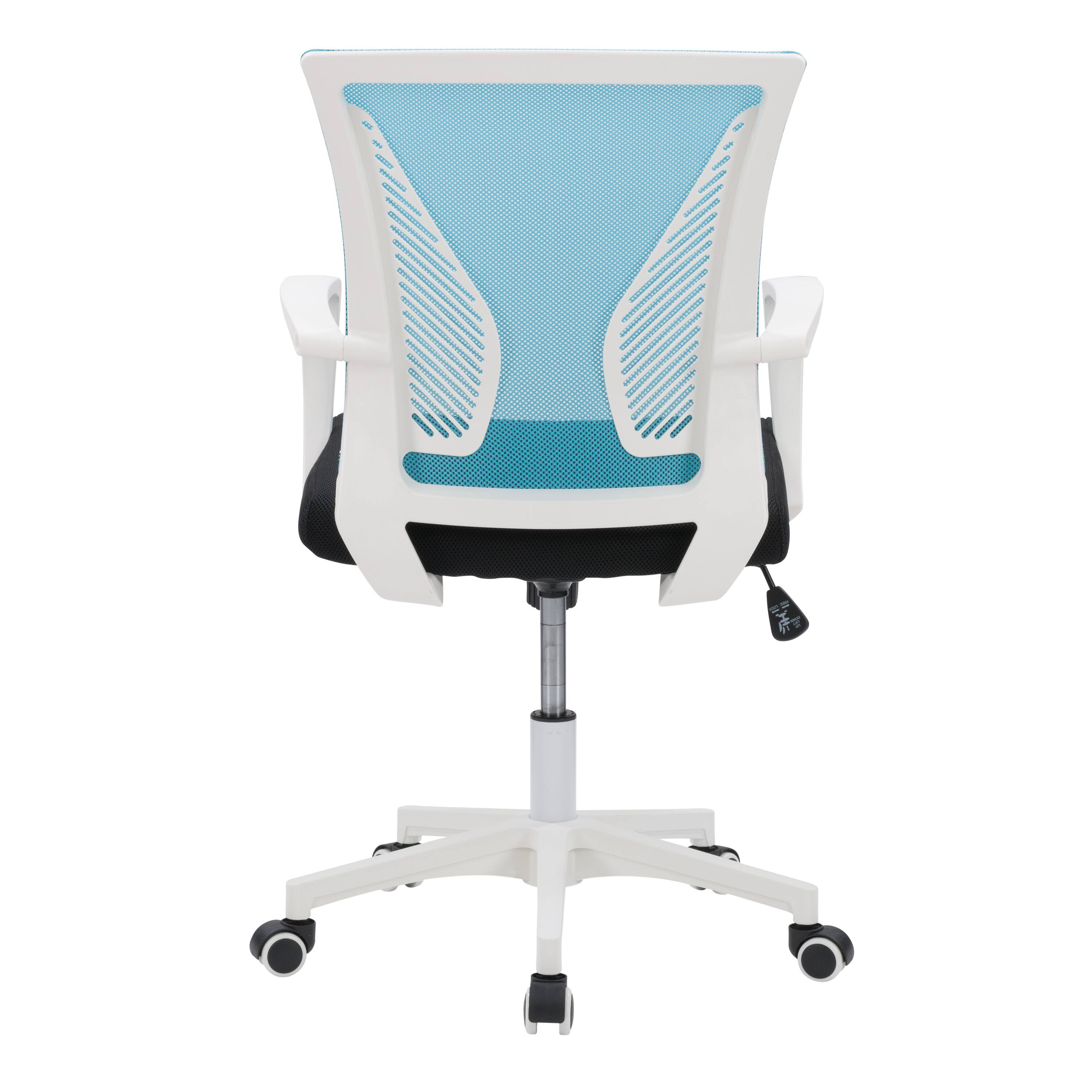 Alt View 13. CorLiving - Workspace Mesh Back Office Chair - Teal and White.
