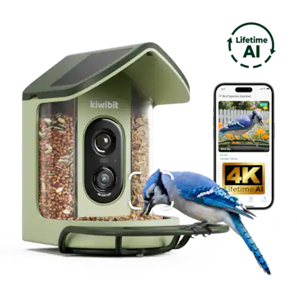 kiwibit 17 Bird Species Spotted - 4K UHD HDE - Lifetime AI