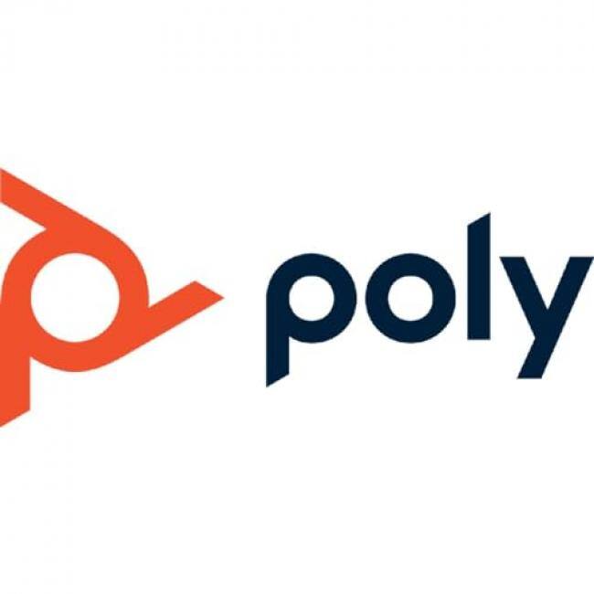 Front. HP - Poly Handset - Corded - Unknown.