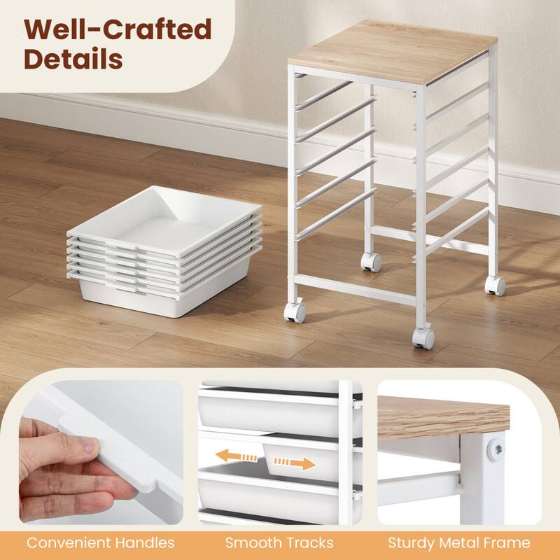 Well-Crafted Details  
Convenient Handles  
Smooth Tracks  
Sturdy Metal Frame
