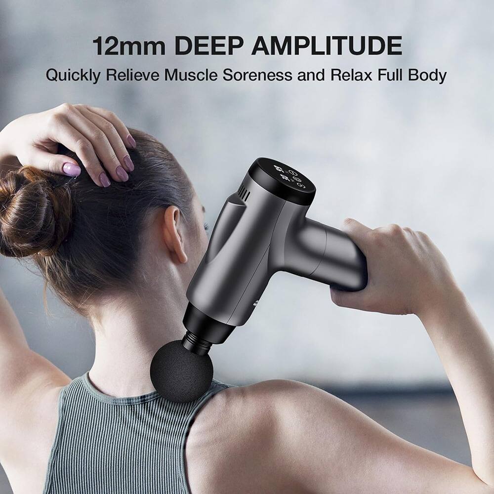 12mm DEEP AMPLITUDE  
Quickly Relieve Muscle Soreness and Relax Full Body