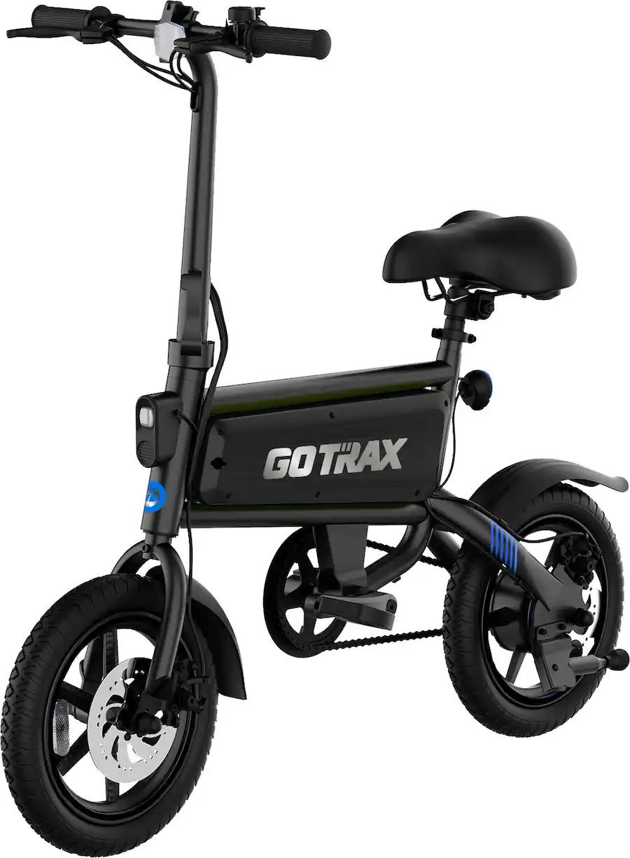 GoTrax Z4 SWIFT Foldable eBike w/ 25mi Max Operating Range and