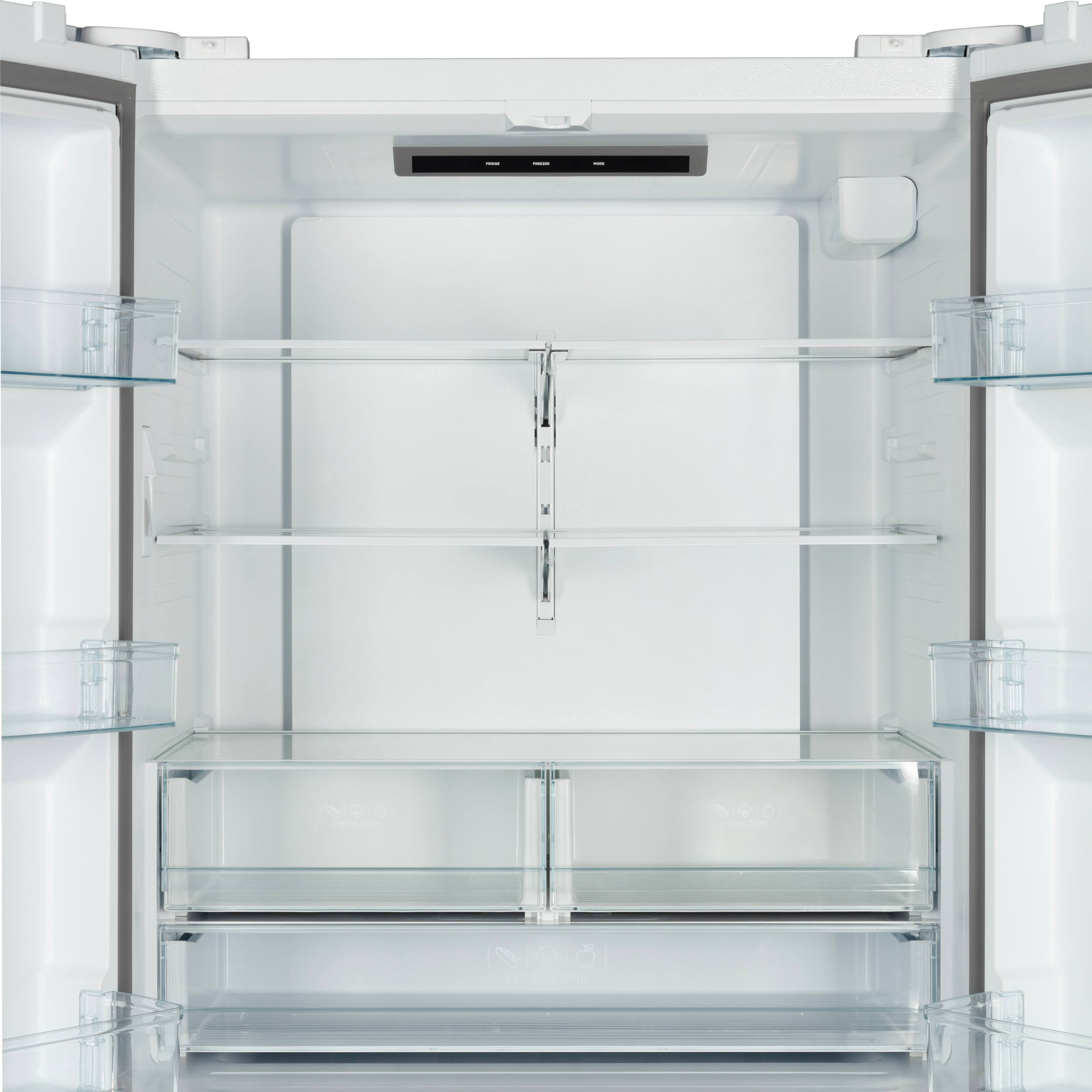 Alt View 11. Forno Appliances - Rivello 27.4 Cu. Ft. French Door Refrigerator with Internal Water Dispenser - White.