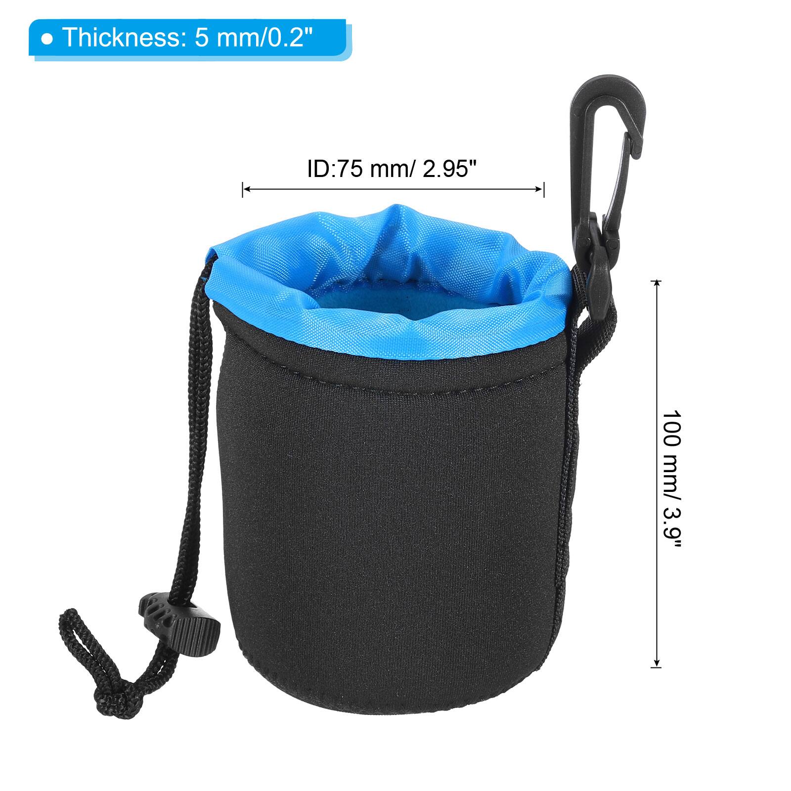 Thickness: 5 mm/0.2"  
ID: 75 mm/2.95"  
100 mm/3.9"