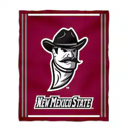 Vive La Fete - New Mexico State Aggies 36'' x 48'' Big Mascot Blanket - Red