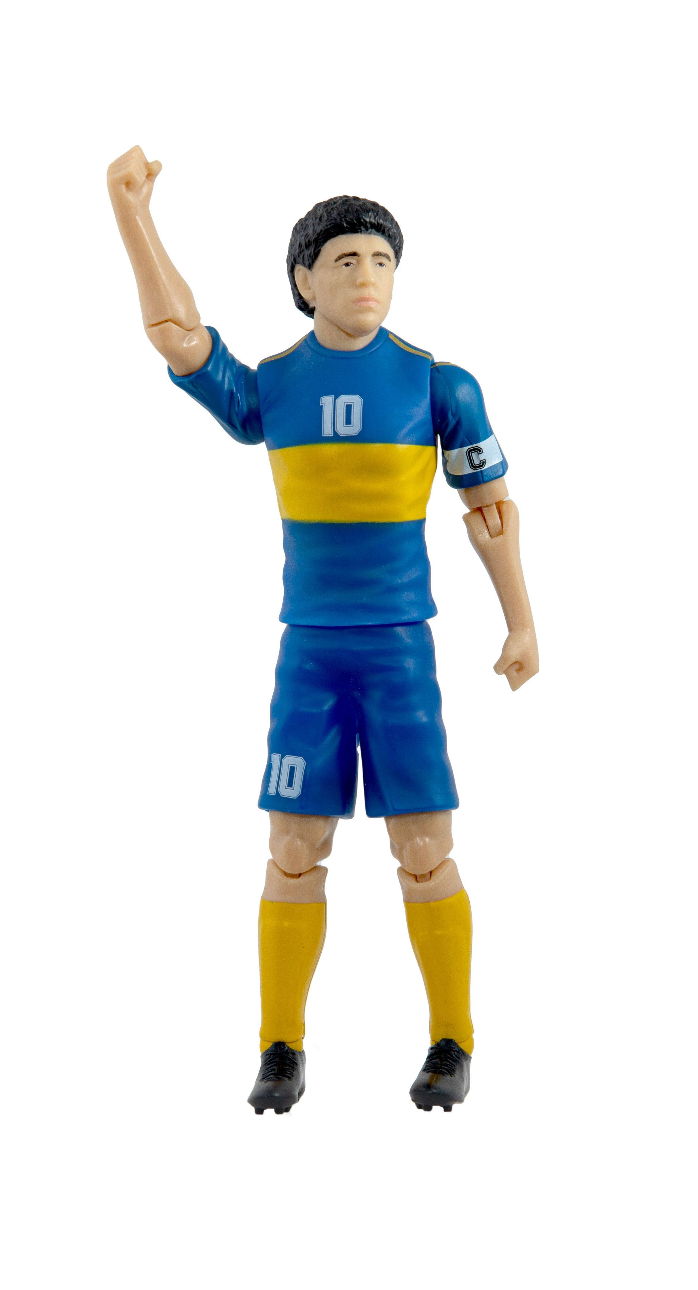 Alt View 4. Banbo Toys - Banbo Toys SOCKERS Boca JR Diego Maradona 8" Collectible Soccer Action Figure.
