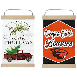 Jardine - Oregon State Beavers 12" x 20" Reversible Banner Sign - White